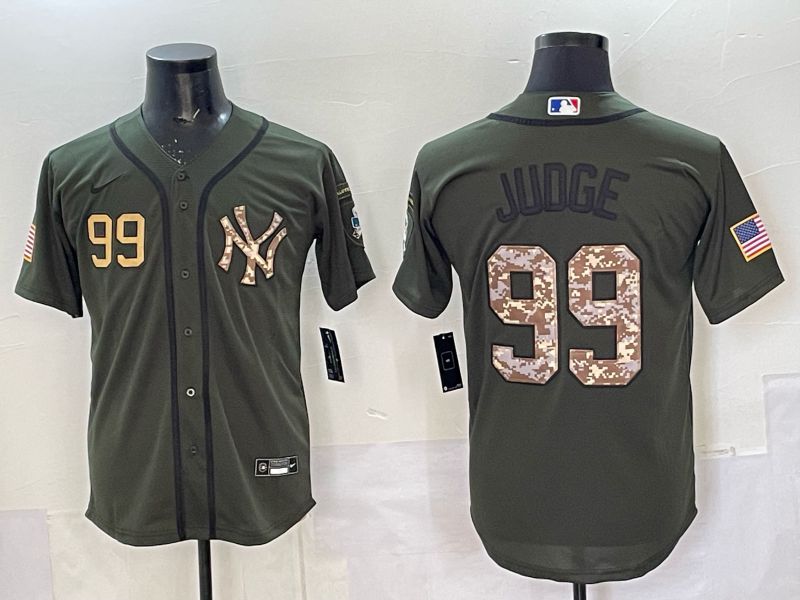 Men 2025 New York Yankees #99 Judge Green camo Nike MLB Jersey style 06->new york yankees->MLB Jersey